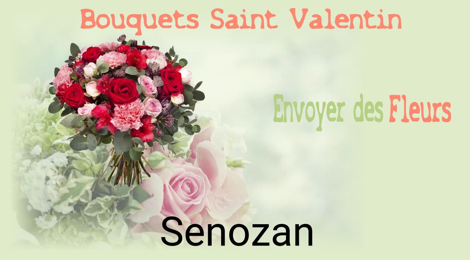 Roses de Saint-Valentin livrées à Senozan